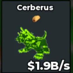 Radioactive Cerberus 1.9B s ser1 (Секретный персонаж) — Roblox, лот №239672