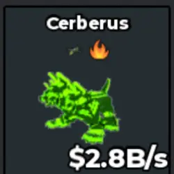 RADIOACTIVE Cerberus 2.8B s (Секретный персонаж) — Roblox, лот №239674