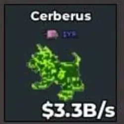 Radioactive Cerberus 3.3B s 1YR Trait Kiisuki (Секретный пе… — Roblox, лот №239677