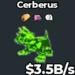 Radioactive Cerberus 3.5B s KennCello (Секретный персонаж) — Roblox, лот №239678