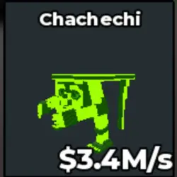 Radioactive Chachechi (Секретный персонаж) — Roblox, лот №239681