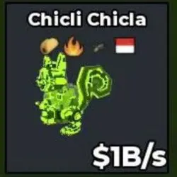 Radioactive Chicli Chicla 1 B s (Секретный персонаж) — Roblox, лот №239684