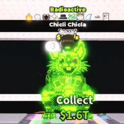 Radioactive Chicli Chicla 2.2 B s (Секретный персонаж) — Roblox, лот №239687