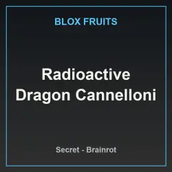 Radioactive Dragon Cannelloni (Секретный персонаж) — Roblox, лот №239713