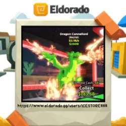 Radioactive Dragon Cannelloni 2.1B s (Секретный персонаж) — Roblox, лот №239714