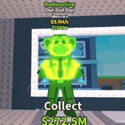 Radioactive Dul Dul Dul (Секретный персонаж) — Roblox, лот №239720
