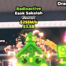 Radioactive Esok Sekolah 255m s (Секретный персонаж) — Roblox, лот №239724