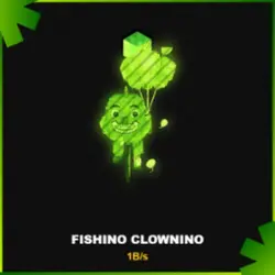 Radioactive Fishino Clownino 1B s (Секретный персонаж) — Roblox, лот №239730