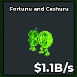 Radioactive Fortunu and Cashuru 1.1B s Ahyar (Секретный пер… — Roblox, лот №239736