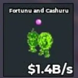 Radioactive Fortunu And Cashuru 1.4B s Kiisuki (Секретный п… — Roblox, лот №239737