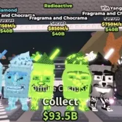 RADIOACTIVE Fragrama and Chocrama 850M s (Секретный персона… — Roblox, лот №239741