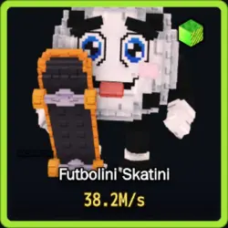 Radioactive Futbolini Skatini 38.2M s (Секретный персонаж) — Roblox, лот №239743