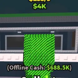 Radioactive Gangster Footera 255 s (Редкий персонаж) — Roblox, лот №239744