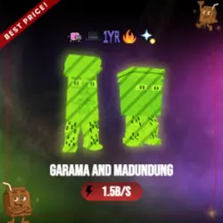 Radioactive Garama and Madundung 1.5B s (Секретный персонаж) — Roblox, лот №239762