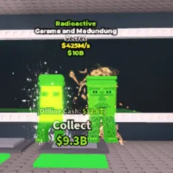 Radioactive Garama and Madundung 425 - 850M s (Секретный пе… — Roblox, лот №239765