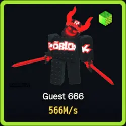 Radioactive Guest 666 566M s (Секретный персонаж) — Roblox, лот №239783