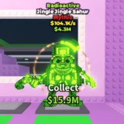 Radioactive Jingle Jingle Sahur 104.1 K s (Мифический персо… — Roblox, лот №239747
