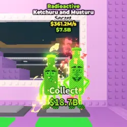 Radioactive Ketchuru and Musturu 361.2 M s (Секретный персо… — Roblox, лот №239752