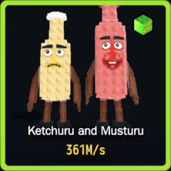Radioactive Ketchuru and Musturu 361M s (Секретный персонаж) — Roblox, лот №239759
