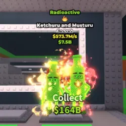 Radioactive Ketchuru and Musturu 573.7M s - Fire Trait (Сек… — Roblox, лот №239786