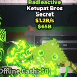 Radioactive Ketupat Bros 1.2B s (Секретный персонаж) — Roblox, лот №239787