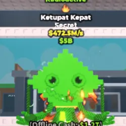 Radioactive Ketupat Kepat 472.5 M s [Fire Trait] (Секретный… — Roblox, лот №239794
