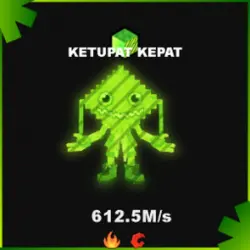 Radioactive Ketupat Kepat 612.5M s (Секретный персонаж) — Roblox, лот №239795