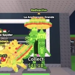 Radioactive La Anniversary Grande 625M s Single Trait (Секр… — Roblox, лот №239796