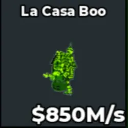 Radioactive La Casa Boo 850M s RY08 (Секретный персонаж) — Roblox, лот №239798