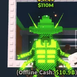 Radioactive La Cucaracha 4M s (Секретный персонаж) — Roblox, лот №239799
