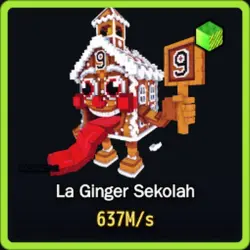 Radioactive La Ginger Sekolah 637M s (Секретный персонаж) — Roblox, лот №239806