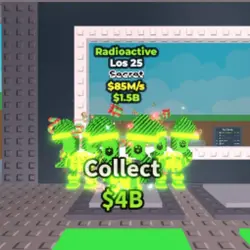 Radioactive Los 25 (Секретный персонаж) — Roblox, лот №239831