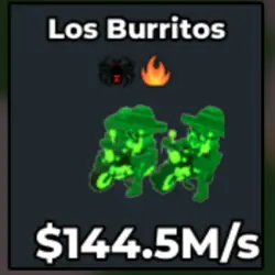 Radioactive Los Burritos 144.5 M s (Секретный персонаж) — Roblox, лот №239834