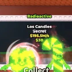 Radioactive Los Candies (Секретный персонаж) — Roblox, лот №239840