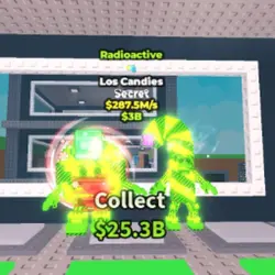 Radioactive Los Candies 287.5M s (Секретный персонаж) — Roblox, лот №239842