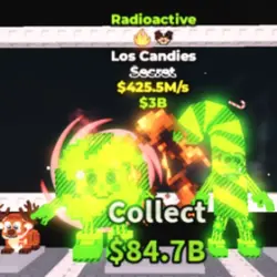 Radioactive Los Candies 425.5 m s (Секретный персонаж) — Roblox, лот №239844