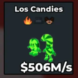 Radioactive Los Candies 506 M s (Секретный персонаж) — Roblox, лот №239845