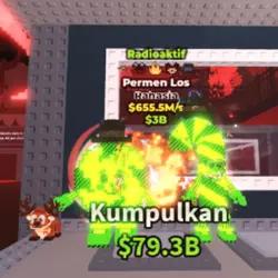 Radioactive Los Candies 655.5M s (Секретный персонаж) — Roblox, лот №239847