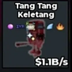 Rare Bloodrot - Tang Tang Keletang - 1.1B S - 8 Traits (Rar… — Roblox, лот №239864