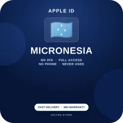 Аккаунт App Store и Apple ID: Apple ID Микронезия | App Store iTunes | Без 2FA | | Полный…, лот №257928