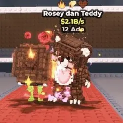 Rarest !! Rosey and Teddy 2,1B s Only 13 Exist in the World… — Roblox, лот №239872