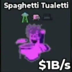 Rarest 1 1 Seller? Galaxy Spaghetti Tualetti 1B s Clean Tra… — Roblox, лот №239873