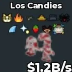 RY40# Los Candies 1.2B s 2 OG Trait Strawberry and Meowl 11… — Roblox, лот №239896