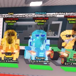 Selec - Diamond (1) Gold (1) Normal (1) Bulbito Bandito Tra… — Roblox, лот №239899