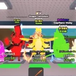 4.8B bundle dragon cannelloni gold + capitano moby rainbow … — Roblox, лот №239971