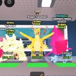 4.8B s Bundle Dragon Cannelloni Gold 1.5b s + Cerberus Divi… — Roblox, лот №239972