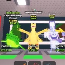 4.9B bundle dragon cannelloni 2B s + capitano moby radioact… — Roblox, лот №239973