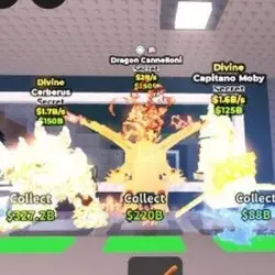 5.3B dragon cannelloni 2b s + cerberus divine 1.7b s + capi… — Roblox, лот №239981