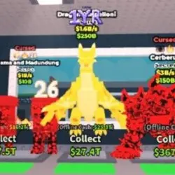 5.6B s Bundles Dragon Cannelloni Gold 1.6B s + Cerberus Cur… — Roblox, лот №239982