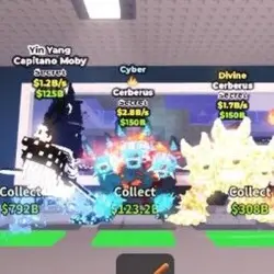 5.7B bundle cerberus cyber 2.8B s + cerberus divine 1.7B s … — Roblox, лот №239983